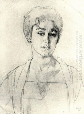 Portrait Of N Vysotskaya