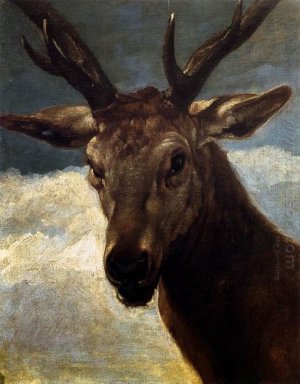 Head Of A Stag 1634