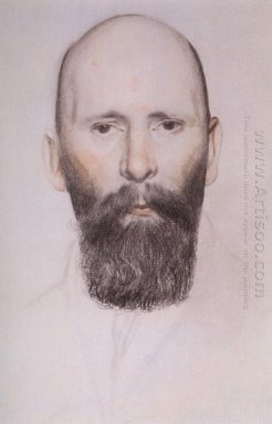 Portrait de P I Neradovsky 1922
