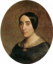 Ein Porträt Amelina Dufaud 1850