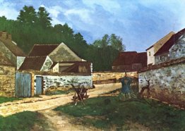 Dorfstrasse Di Marlotte 1866