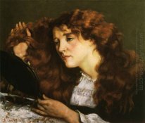 Portrait Of Jo The Beautiful Irish Gadis 1865