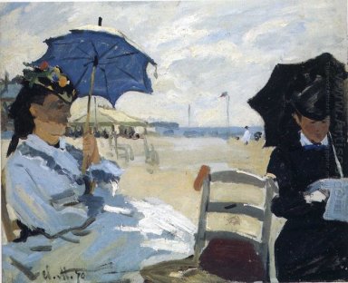 The Beach At Trouville