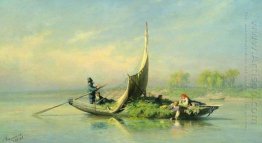 Keluarga Petani Dalam Boat