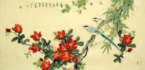 Vogels&Bloemen - Chinees schilderij