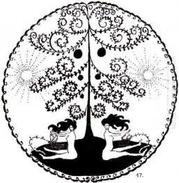 Två Dryads 1908