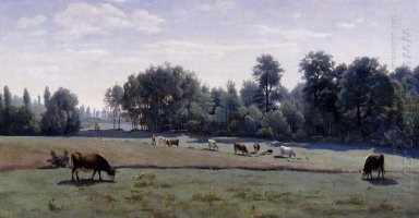 Vaches de Marcoussis Pâturage 1850