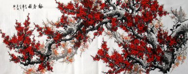 Plum Blossom - Chinesische Malerei