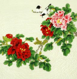 Peony - Pintura Chinesa