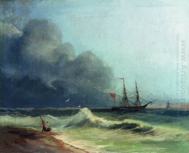 Sea Before Storm 1856