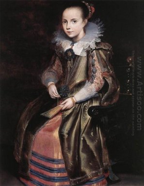 Elisabeth (o Cornelia) Vekemans come una giovane ragazza