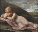 Gesù Bambino Addormentato Sulla Croce 1625