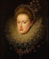 Retrato de Anna da Áustria (1585-1618)