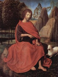 Díptico de John The Baptist e St Veronica St John The Baptist
