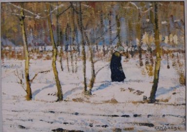 Invierno en el Bosque (croquis)