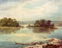 Susquehanna Dekat Harrisburg, Pennsylvania