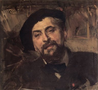 Portret van de kunstenaar Ernest Ange Duez 1896