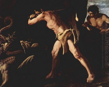 Herkules im Kampf mit dem Hydra 1634