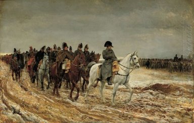1814. Campagne de France (Napoleon och hans personal återvänder