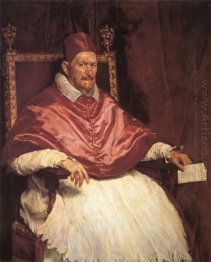 Portrait Of Paus Innocent X 1650