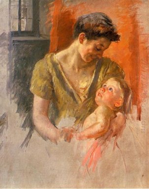 Mère et enfant souriant à l\'autre