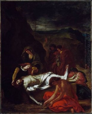 La mise au tombeau du Christ 1848