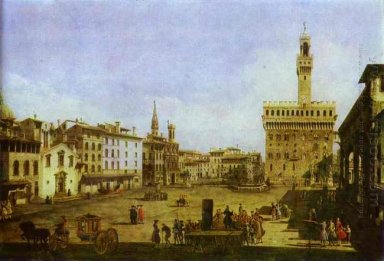 Plaza de la Signoria en Florencia