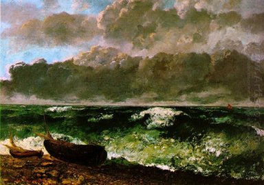 La mer orageuse 1869