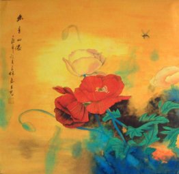 Bunga - Lukisan Cina Bunga - Lukisan Cina
