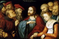 Cristo y la adúltera 1532