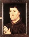 Porträt von Gilles Joye 1472