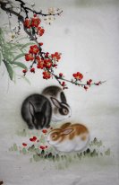 Rabbit - Peinture chinoise