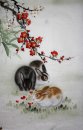 Rabbit - pittura cinese