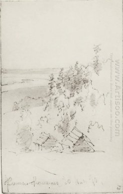 Пейзаж На Волге Жилино Ближнего Кинешме 1890