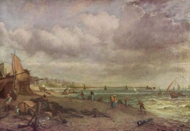 Parata marina e vecchia catena molo 1827