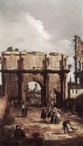 Roma Lengkungan Constantine 1742