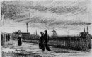 Pessoas que andam em Eindhoven 1885