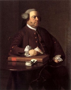 Portret van Nathaniel Allen 1763