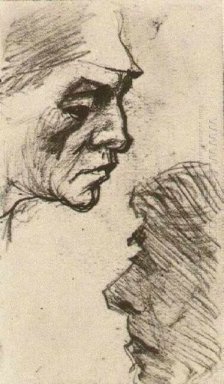 Deux têtes d\'hommes