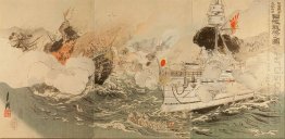 Perang Sino-Jepang: Jepang Angkatan Laut Victorious Off Takushan