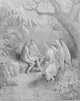 À qui le hiérarque Winged Répondit O Adam Tout Puissant Est d'