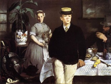 almuerzo en el estudio 1868