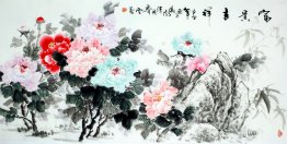 Peony - Lukisan Cina