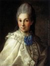 Portret van Daria grootvorstin Ksenia Aleksandrovna Troubetskaya