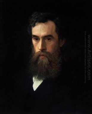 Porträt von Pawel Tretjakow 1876