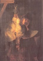 Autorretrato con la madre de salmuera 1639