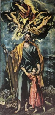 St Joseph et l\'Enfant Jésus 1597-1599