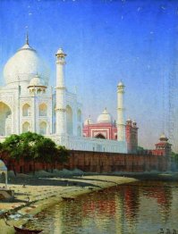 Taj Mahal Mausoléu 1876