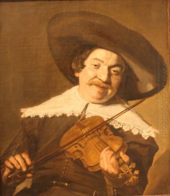 Daniel van Aken jouant le violon