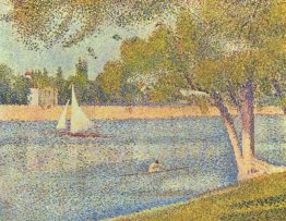 Floden Seine På La Grande Jatte 1888